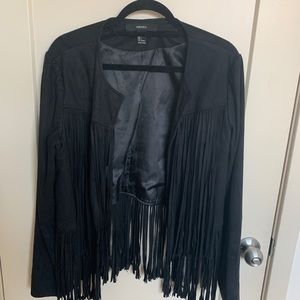 fringe suede jacket!